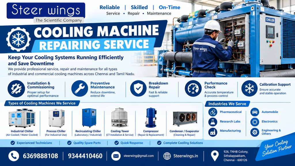 Cooling machine service